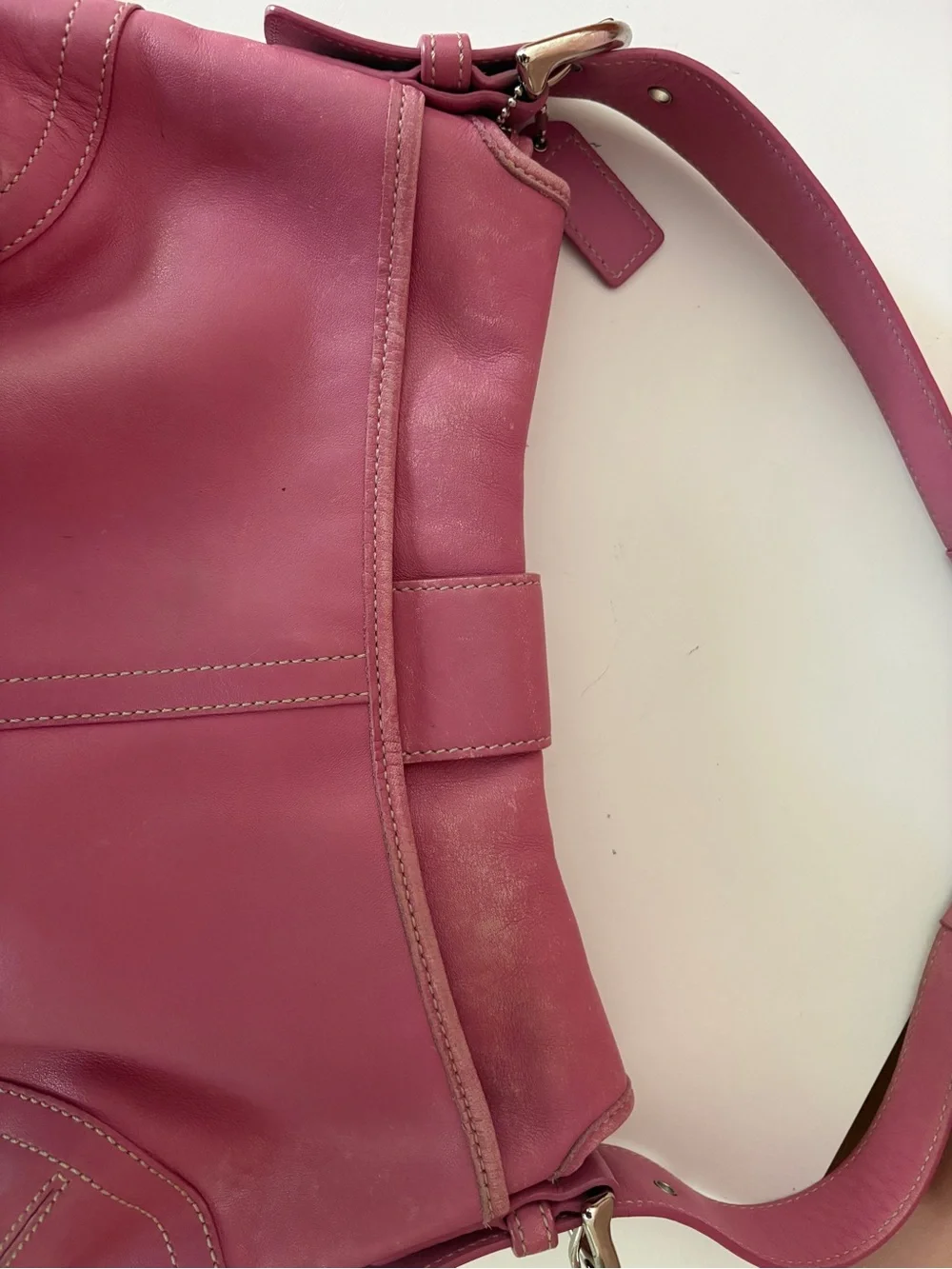 Y2K Coach pink back